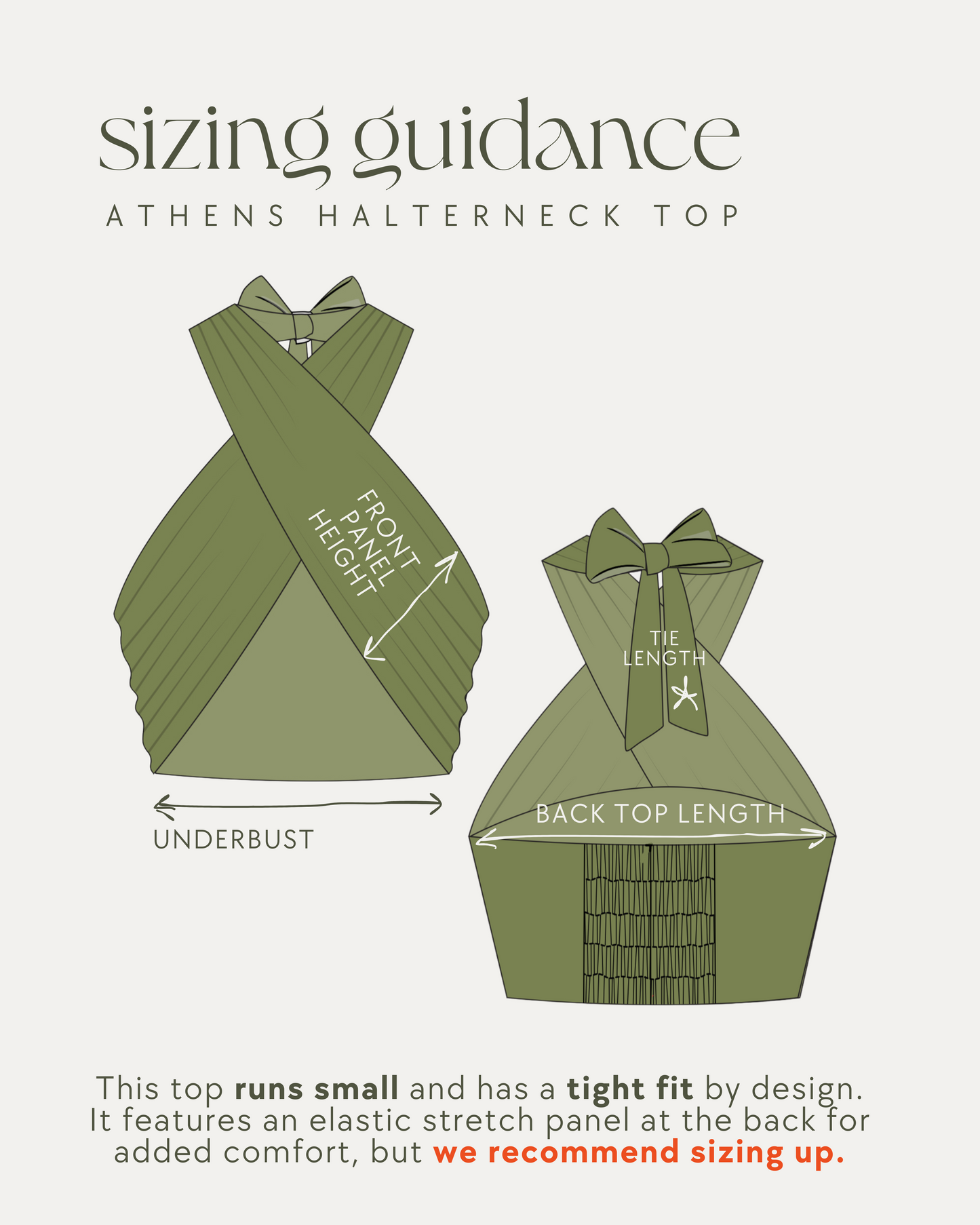 Athens - Linen Halterneck Top